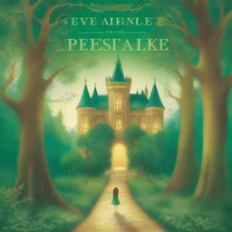 The cover of 'The Chronicles of Persulake: A Tale of Courage, Love, and Destiny' features a majestic and enchanted forest, with towering trees whose leaves shimmer in shades of emerald and gold