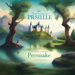 Create a fantasy book cover titled 'The Chronicles of Persulake' with the subtitle 'A Tale of Courage, Love, and Destiny' by author Minha