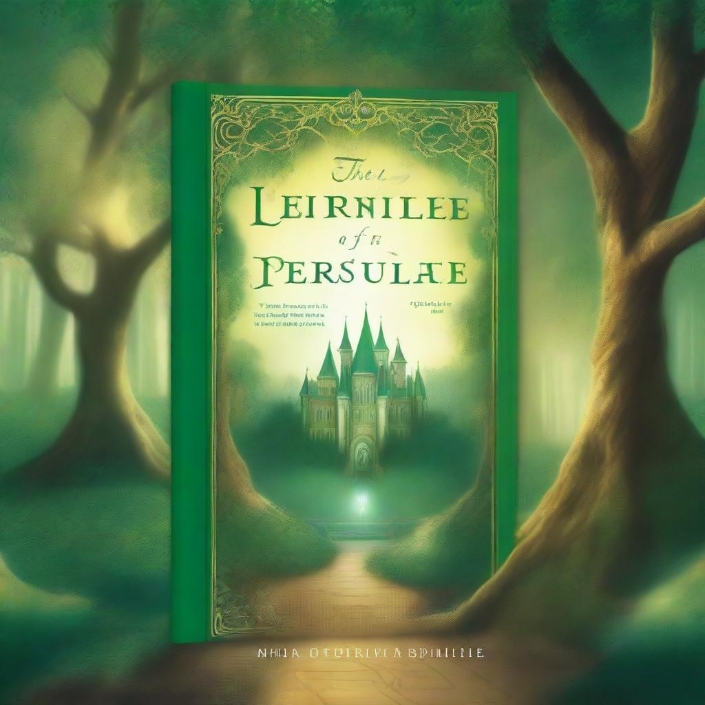 Create a fantasy book cover titled 'The Chronicles of Persulake' with the subtitle 'A Tale of Courage, Love, and Destiny' by author Minha