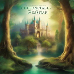 Create a fantasy book cover titled 'The Chronicles of Persulake' with the subtitle 'A Tale of Courage, Love, and Destiny' by author Minha