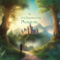 Create a fantasy book cover titled 'The Chronicles of Persulake' with the subtitle 'A Tale of Courage, Love, and Destiny' by author Minha