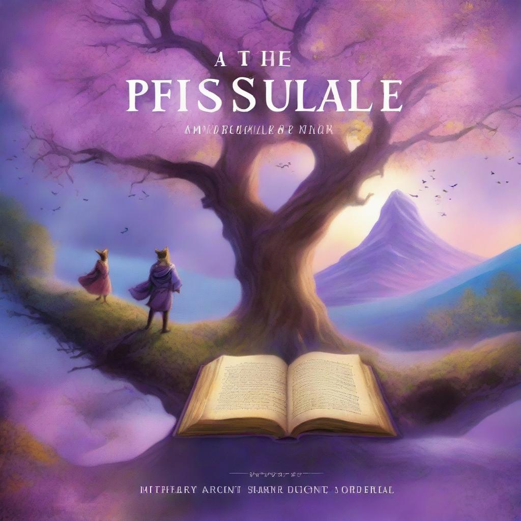 A fantasy book cover titled 'The Chronicles of Persulake' with a subheading 'A Tale of Courage, Love, and Destiny