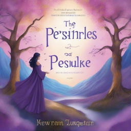 A fantasy book cover titled 'THE CHRONICLES OF PERSULAKE' with a subheading 'A Tale of Courage, Love, and Destiny