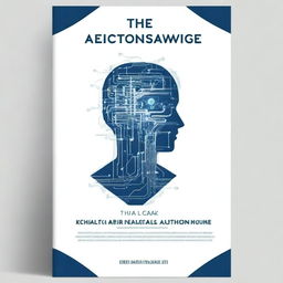 Create a professional and academic book cover titled 'The Impact of Artificial Intelligence on Job Automation' by [Your Name], affiliated with [Your University or Organization], dated May 29, 2024