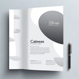 Create an image in grey tones that conveys a sense of professionalism, sophistication, and seriousness, suitable for an academic research report cover