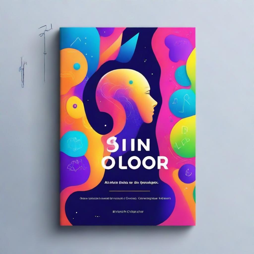 Design a book cover for a book titled 'AI That Color'