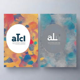 Design a book cover for a book titled 'AI That Color'