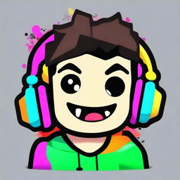 Create a quirky and fun profile image for a user named 'progamer_yt'