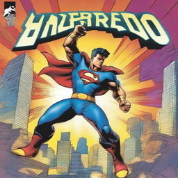 A vibrant and action-packed comic book cover for 'Super Pedro Vol 2'