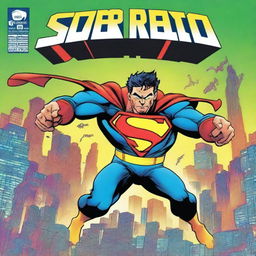 A vibrant and action-packed comic book cover for 'Super Pedro Vol 2'