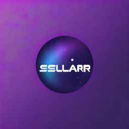 A logo design for a brand named 'Stellar Style' with a space theme