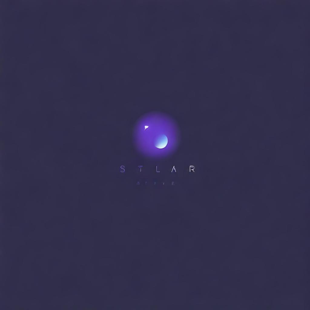 A logo design for a clothing brand named 'Stellar Style' with a space theme