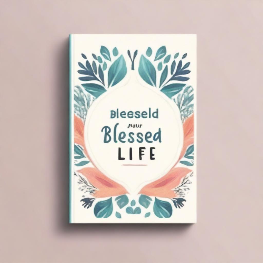 Create a book cover for a book titled 'Your Blessed Life Now'