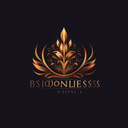 Logo for a company named 'Boundless Success' using an elegant, professional font