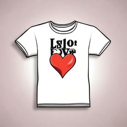Design a T-shirt with the theme 'Return to the First Love', aimed at those who have gone astray from God
