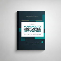 Create a book cover for a book titled 'Manual Estratégico de Networking'