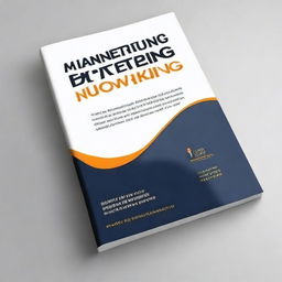 Create a book cover for a book titled 'Manual Estratégico de Networking'