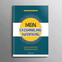 A detailed and visually appealing book cover for 'MEN - MANUAL ESTRATEGICO DE NETWORKING'