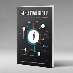 A detailed and visually appealing book cover for 'MEN - MANUAL ESTRATEGICO DE NETWORKING'