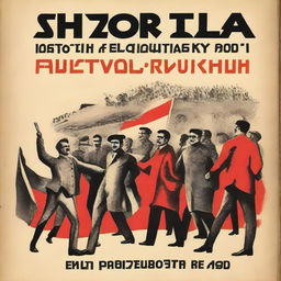 A book cover for 'Historia de la Revolución Rusa' by Leon Trotsky, published in 1932