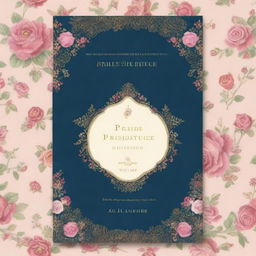 Create a book cover for 'Pride and Prejudice' by Jane Austen, originally published in 1813