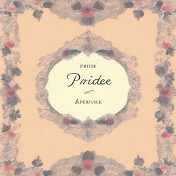 Create a book cover for 'Pride and Prejudice' by Jane Austen, originally published in 1813