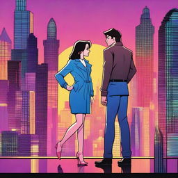 An animated reimagining of Romeo and Juliet set in 1985, where both characters are spies