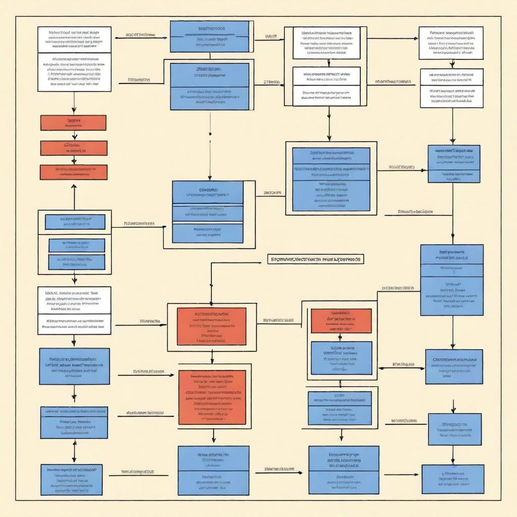 Create a detailed and comprehensive visual representation of an application and data architecture