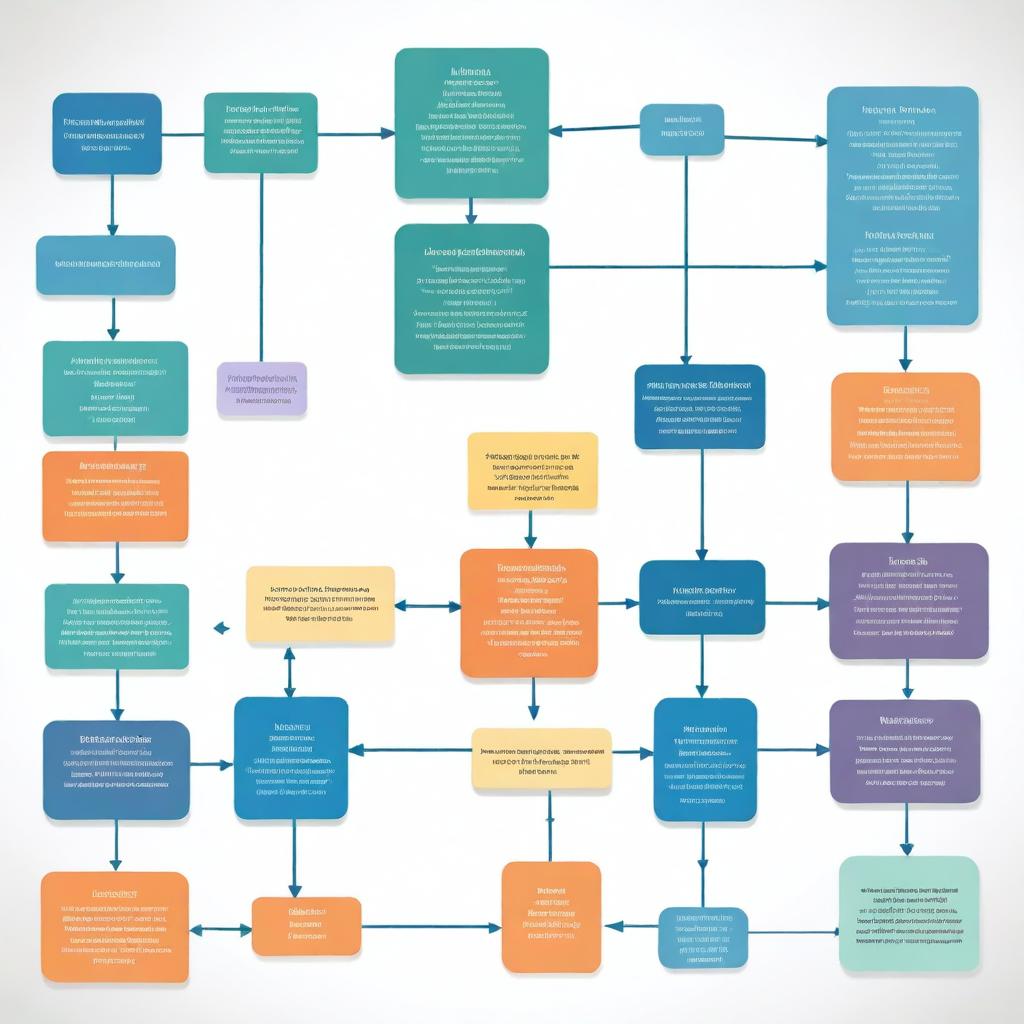 Create a detailed and comprehensive visual representation of an application and data architecture