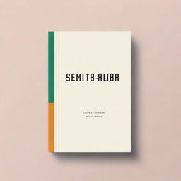 A clean and professional book cover design for an assignment