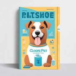 Create a book cover with the title 'Clone Your Pet in 5 Steps at Home'