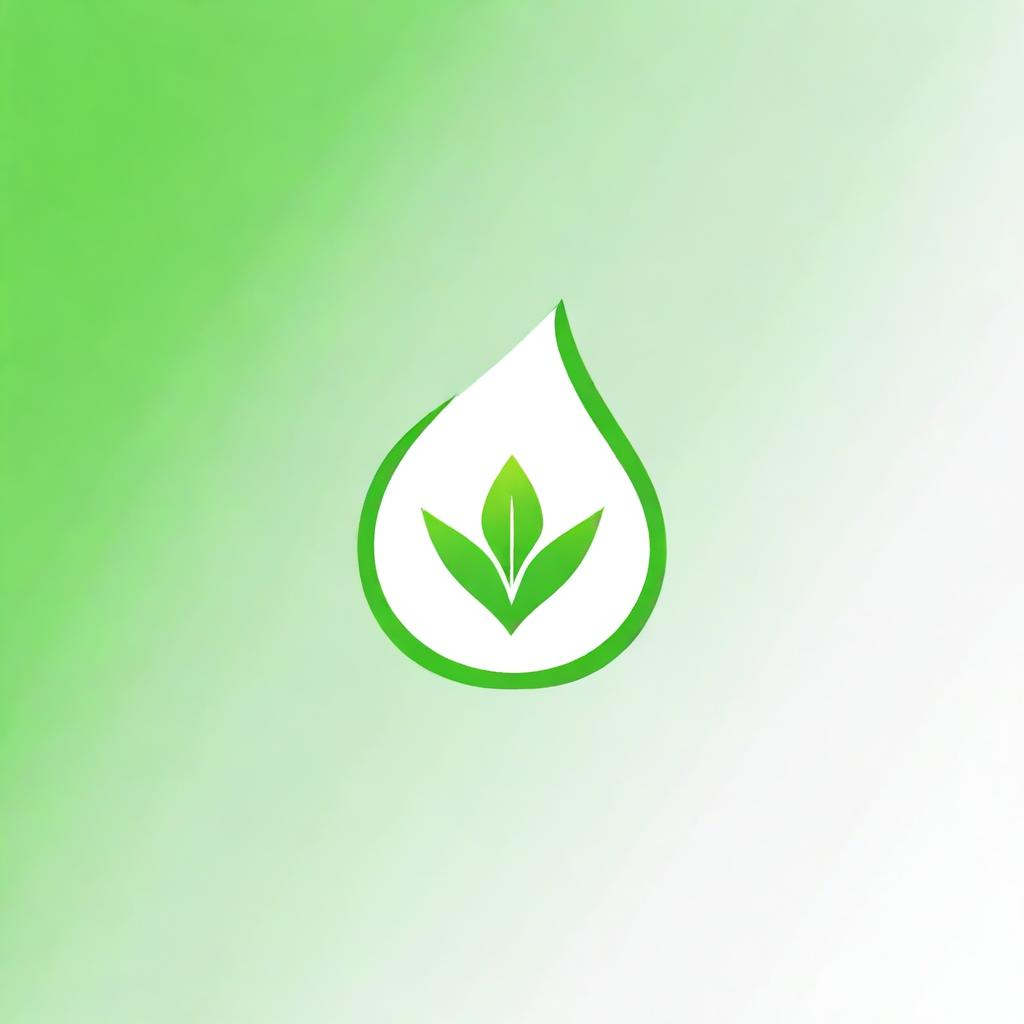 A logo design for a solar product company, featuring elements such as a leaf to symbolize nature, and icons representing energy and electricity