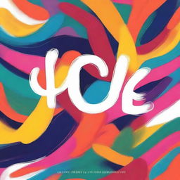 A vibrant and abstract design featuring colorful brush strokes forming the letters of the title 'BE-YOU-TILL-FULL