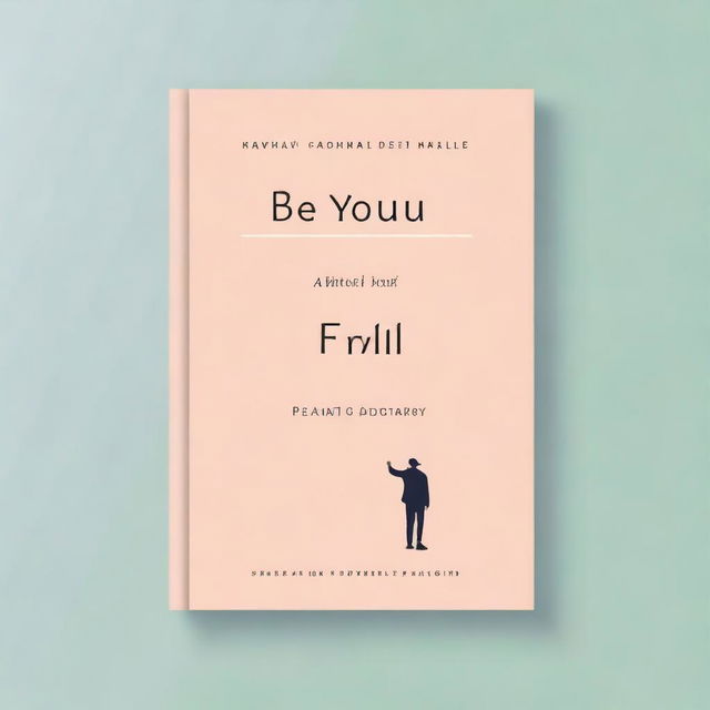 Embrace minimalism with a cover design featuring clean lines and a central focus on the title 'BE-YOU-TILL-FULL