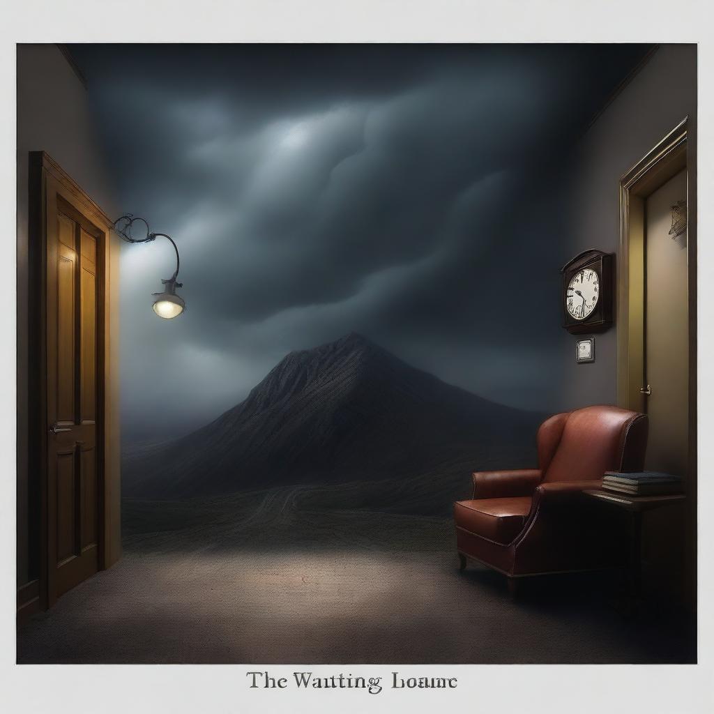 Create an image titled 'The Waiting Room