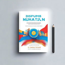 Create a captivating book cover for a book titled 'Disruptor Nation'