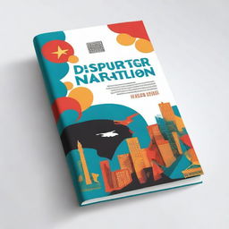 Create a captivating book cover for a book titled 'Disruptor Nation'