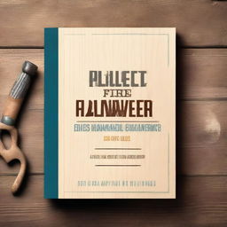 A book cover for a book titled 'Project Planner for Woodworkers: A Comprehensive Guide for Client Management and Project Planning'