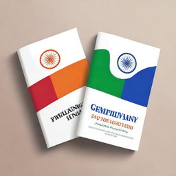 Create a book cover for a title 'New Dimensions of India's Foreign Policy'