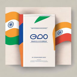 Create a book cover for a title 'New Dimensions of India's Foreign Policy'