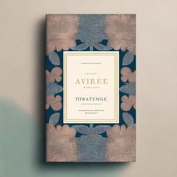 A beautifully designed book cover for a collection of works