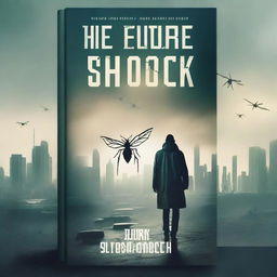 Create a book cover titled 'The Future Shock'