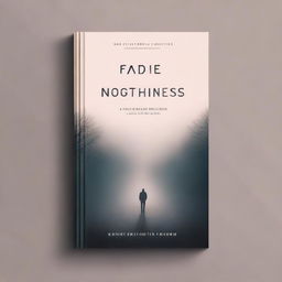 Design a book cover titled 'Fade Into Nothingness