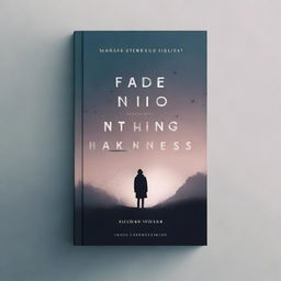 Design a book cover titled 'Fade Into Nothingness