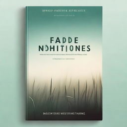 Design a book cover titled 'Fade Into Nothingness