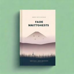 Design a book cover titled 'Fade Into Nothingness