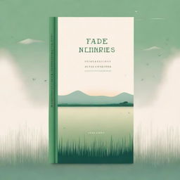 Design a book cover titled 'Fade Into Nothingness