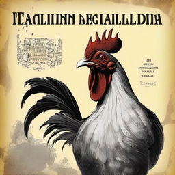 Create a book cover for 'La gallina degollada' (The Decapitated Chicken) by Horacio Quiroga, originally published in 1909