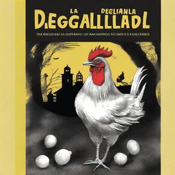 Create a book cover for 'La gallina degollada' (The Decapitated Chicken) by Horacio Quiroga, originally published in 1909