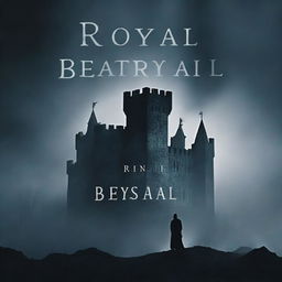 A book cover titled 'Royal Betrayal' featuring a dark aesthetic